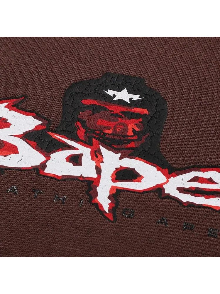 Футболка BAPE Color Camo Mad Ape Tee 'Brown' — изображение 3 из 4, коричневый
