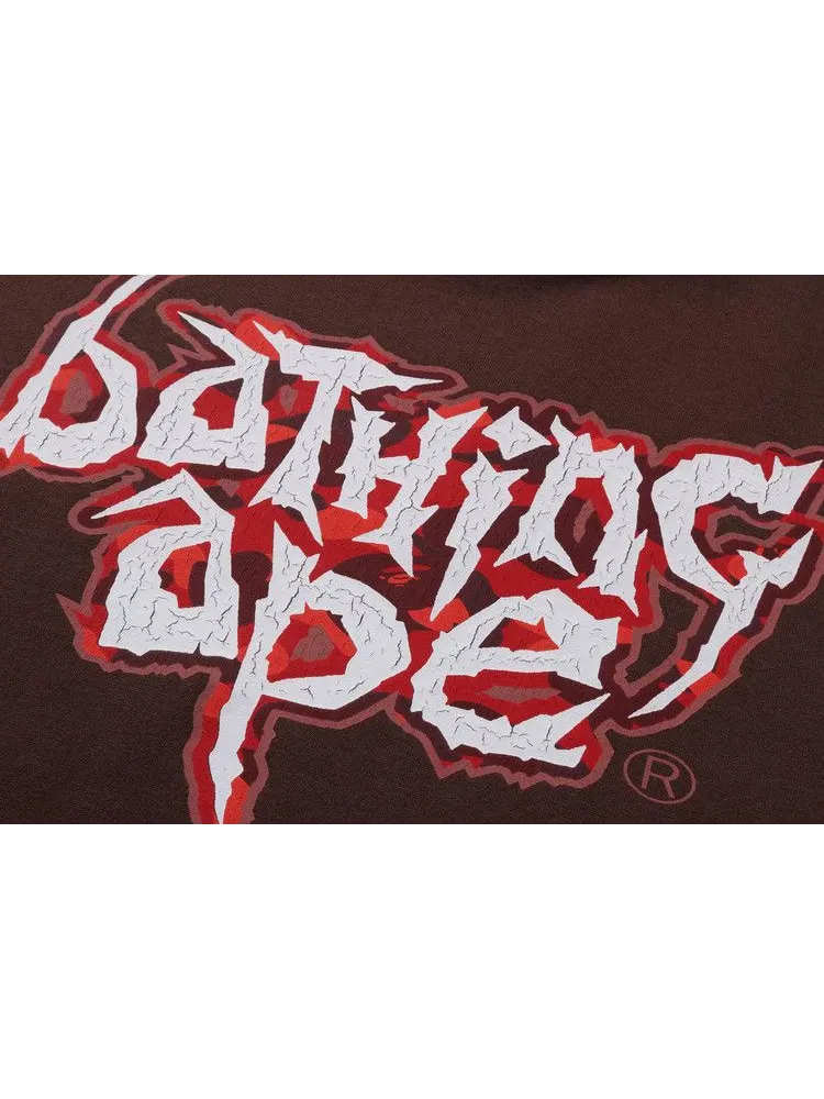 Футболка BAPE Color Camo Mad Ape Tee 'Brown' — изображение 4 из 4, коричневый
