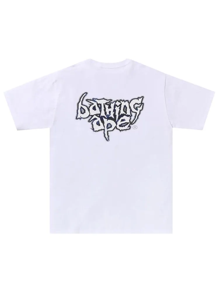 Футболка BAPE Color Camo Mad Ape Tee — изображение 2 из 4, белый