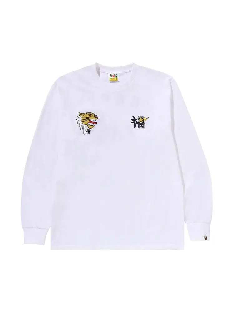 Футболка BAPE Souvenir Graphic Long-Sleeve Tee — изображение 1 из 1, белый