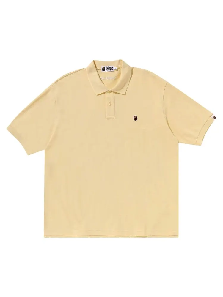 Поло BAPE Ape Head One Point Polo — изображение 1 из 1, желтый
