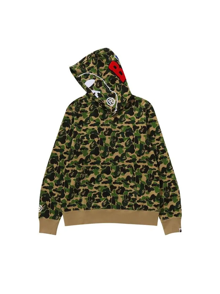 Худи BAPE ABC Camo 2nd Ape Pullover Hoodie — изображение 3 из 3, зеленый