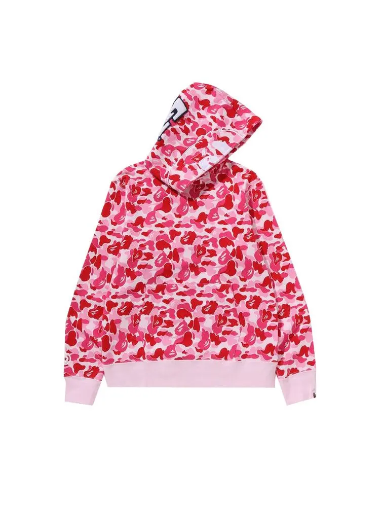 Худи BAPE ABC Camo 2nd Ape Pullover Hoodie — изображение 1 из 1, розовый