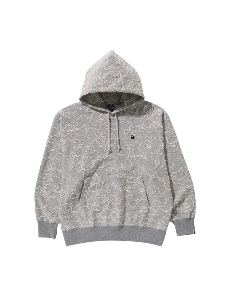 Худи BAPE Neon Camo Jacquard Relaxed Fit Pullover Hoodie — изображение 1 из 1, белый