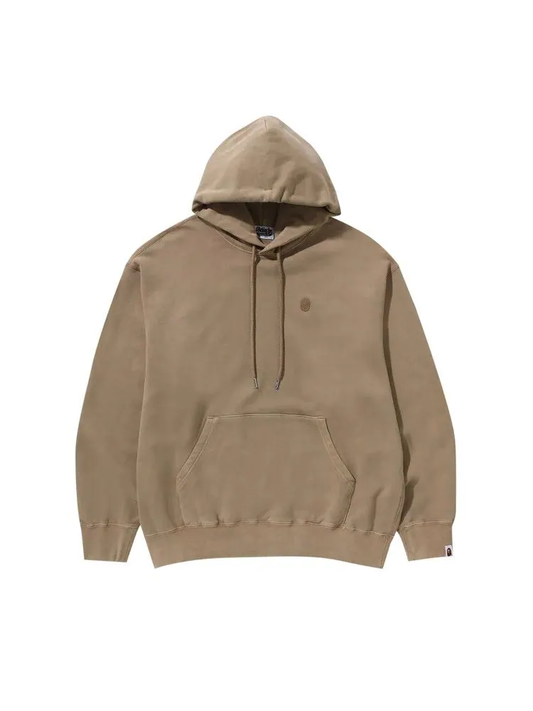 Худи BAPE Ape Head One Point Garment Dye Pullover Hoodie — изображение 1 из 1, бежевый