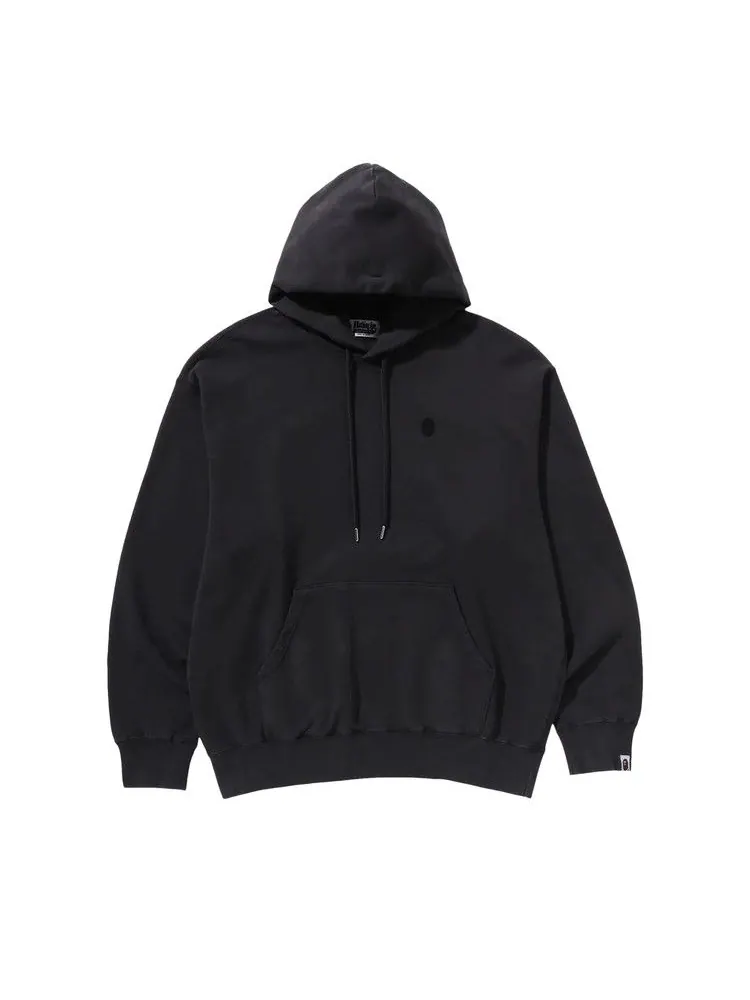 Худи BAPE Ape Head One Point Garment Dye Pullover Hoodie — изображение 1 из 1, черный