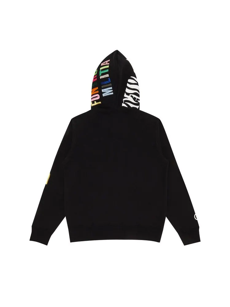 Худи BAPE Tiger Full Zip Hoodie — изображение 2 из 3, черный