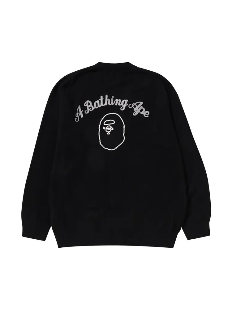 Кардиган BAPE Knit Cardigan — изображение 2 из 2, черный