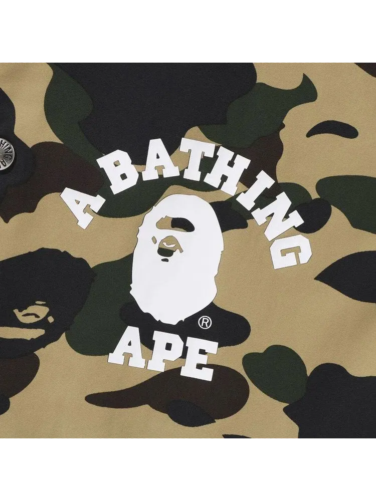 Куртка BAPE 1st Camo Coach Jacket — изображение 3 из 3, желтый