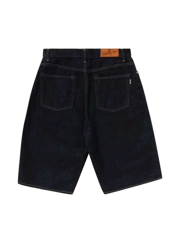 Шорты BAPE Shark Denim Shorts — изображение 2 из 2, синий