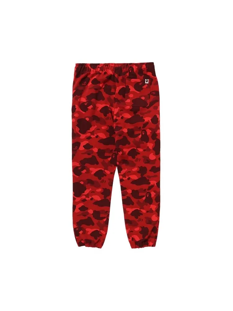 Спортивные брюки BAPE Color Camo Shark Sweatpants — изображение 2 из 2, красный