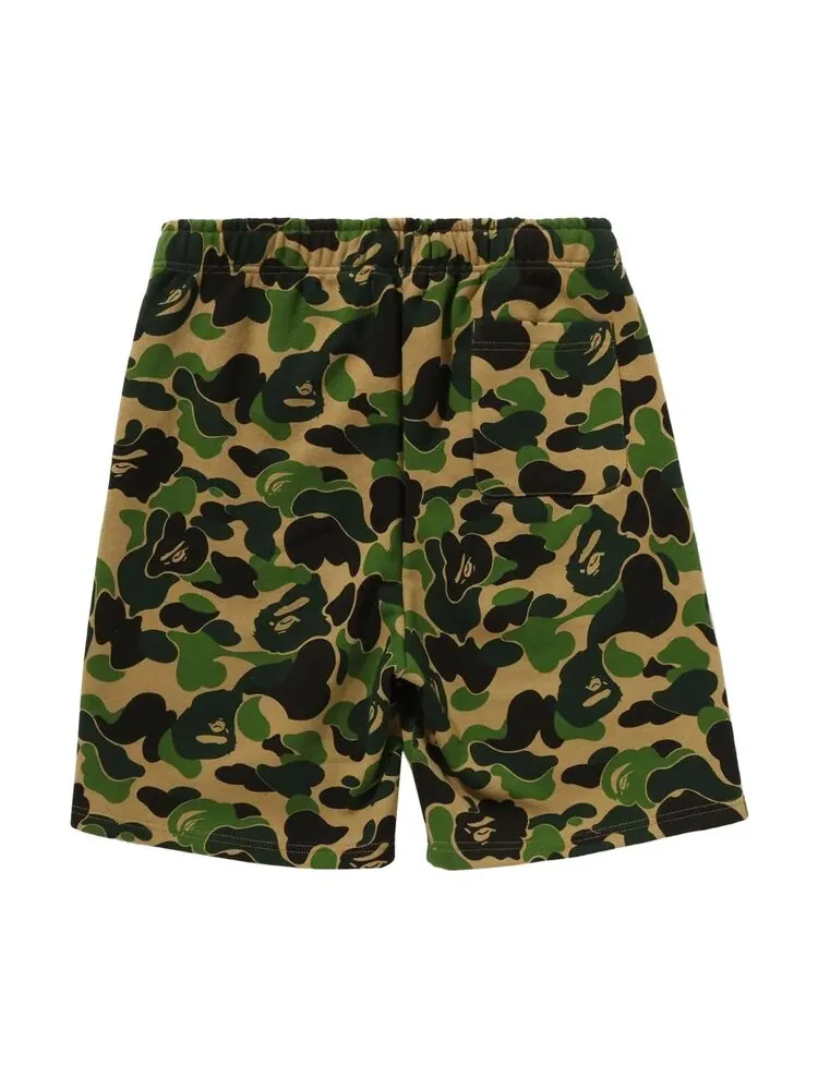 Шорты BAPE ABC Camo Shark Sweatshorts — изображение 2 из 2, зеленый
