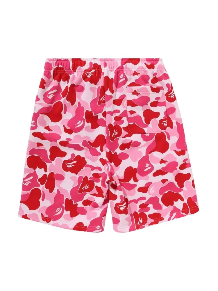 Шорты BAPE ABC Camo Shark Sweatshorts — изображение 2 из 2, розовый