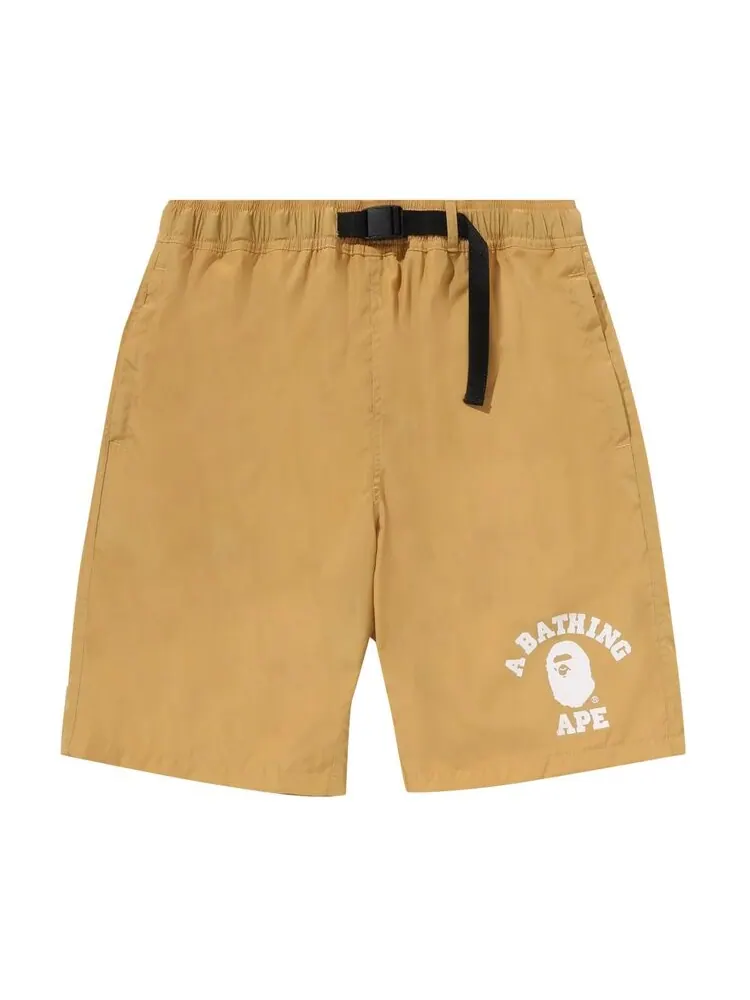 Шорты BAPE College Beach Shorts — изображение 1 из 2, желтый