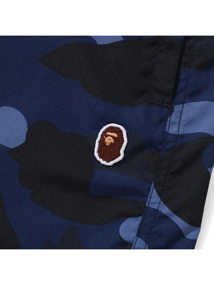 Шорты BAPE Color Camo Ape Head One Point Beach Shorts — изображение 3 из 3, темно-синий