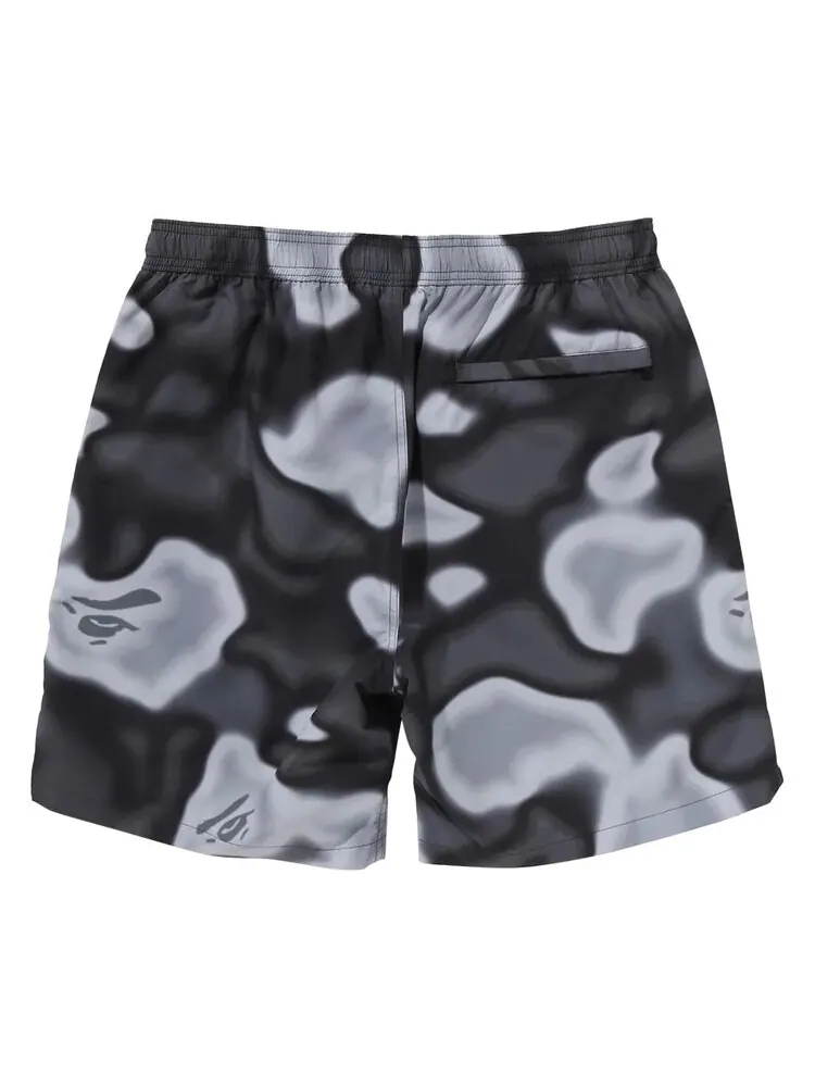 Шорты BAPE Liquid Camo One Point Beach Shorts — изображение 2 из 3, черный