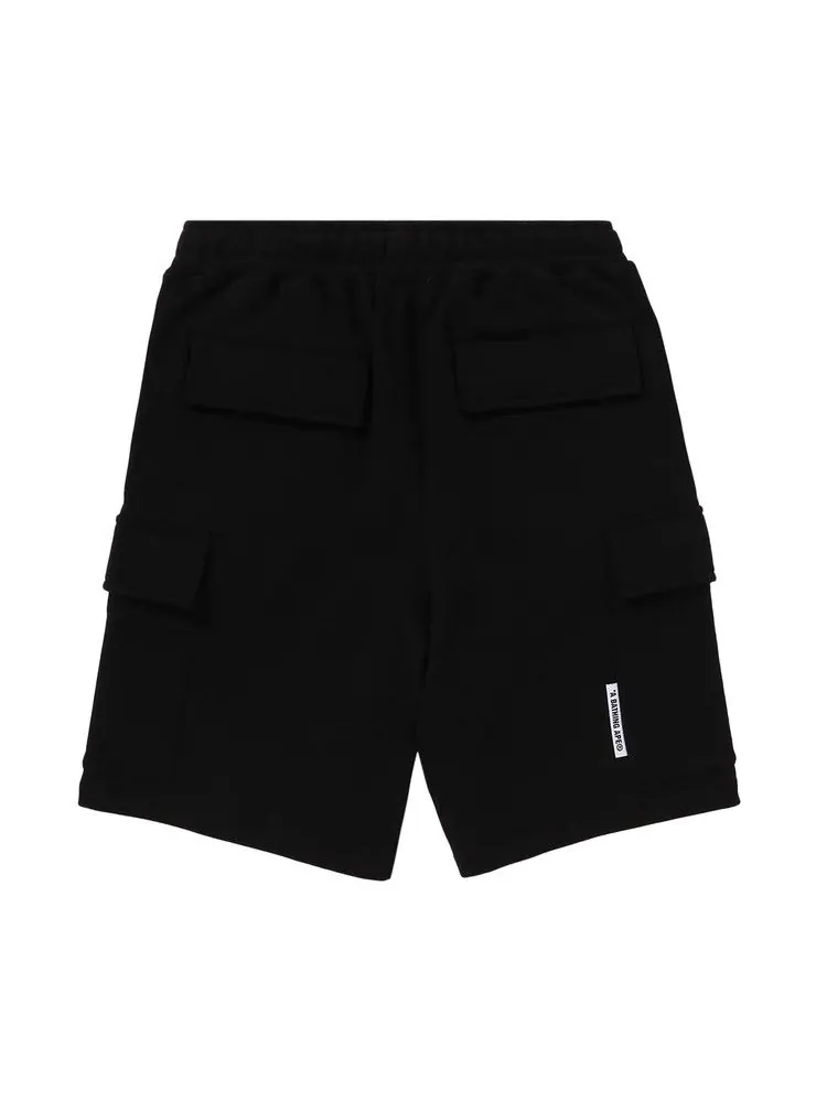 Шорты BAPE Ape Head Cargo Sweat Shorts — изображение 2 из 2, черный