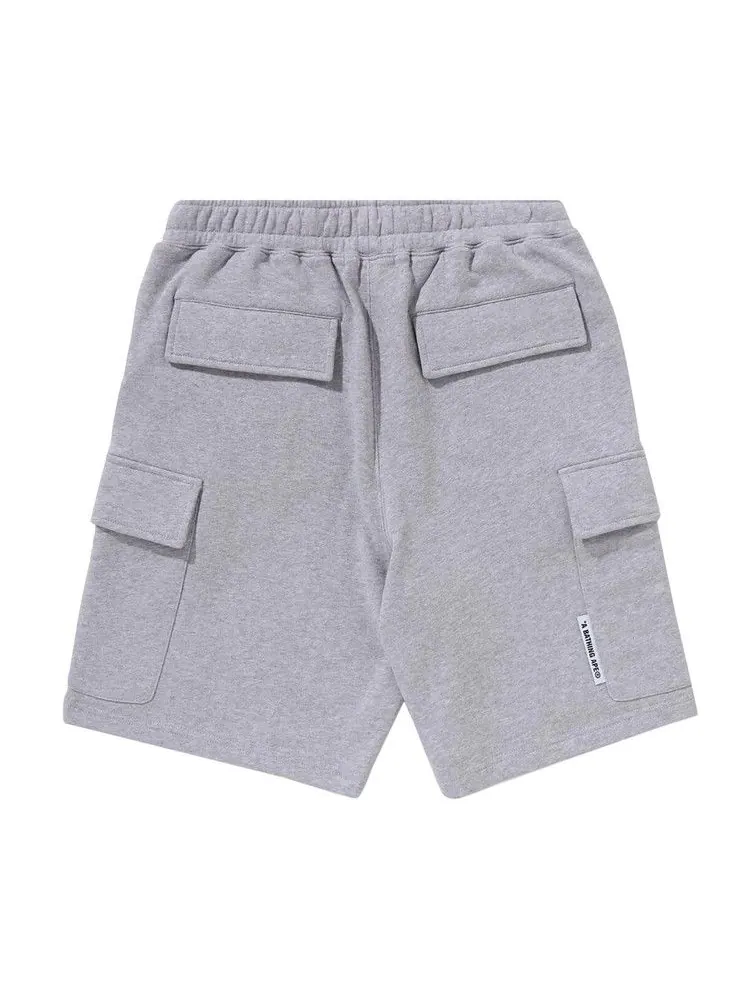Шорты BAPE Ape Head Cargo Sweat Shorts — изображение 2 из 2, серый