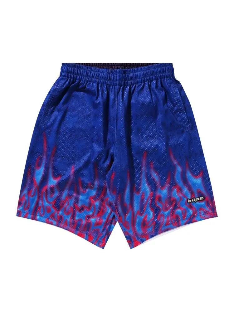 Шорты BAPE Reversible Basketball Shorts — изображение 1 из 2, фиолетовый