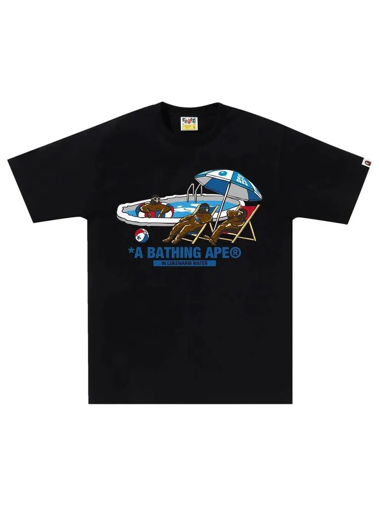 Футболка BAPE Poolside Tee — изображение 1 из 1, черный