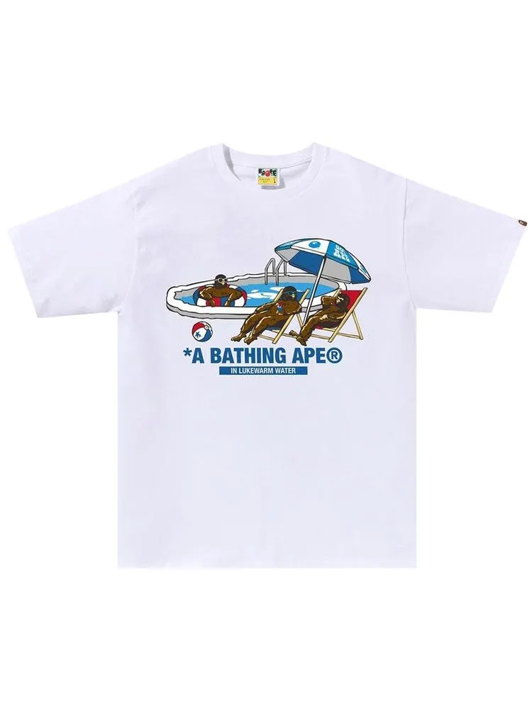 Футболка BAPE Poolside Tee — изображение 1 из 2, белый