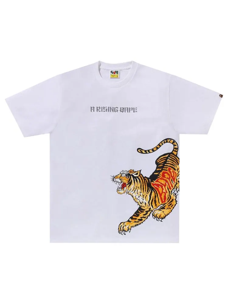 Футболка BAPE Tiger And Dragon Tee — изображение 1 из 3, белый