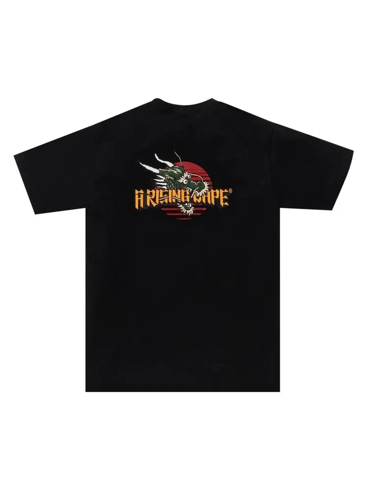 Футболка BAPE A Rising Bape Dragon Tee — изображение 2 из 2, черный