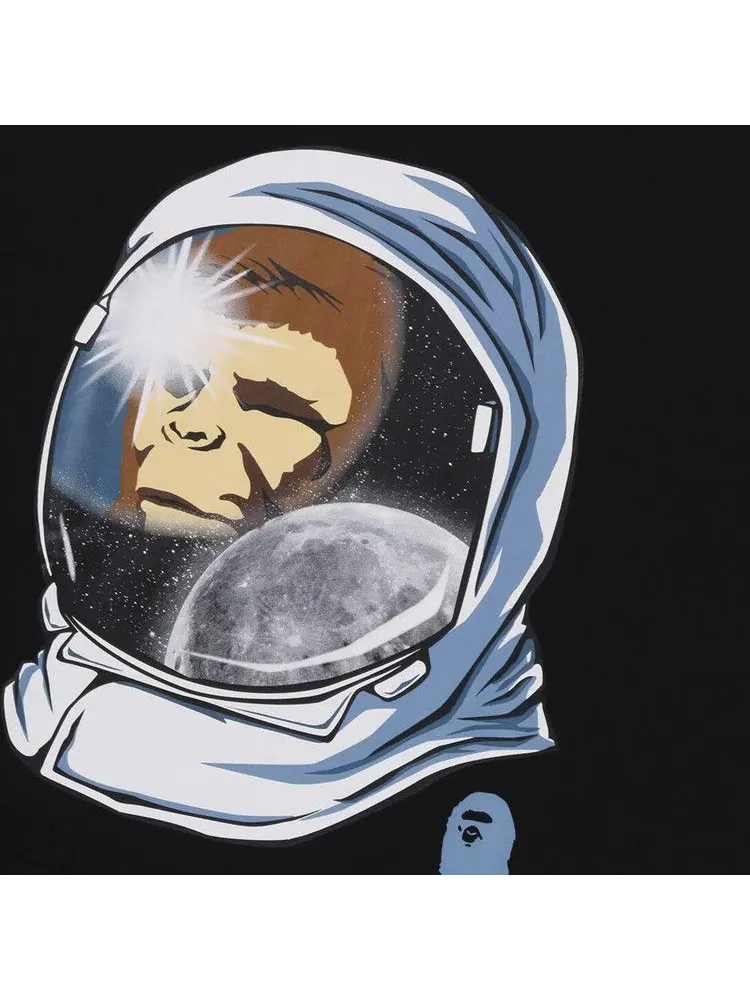 Футболка BAPE Space Ape Tee — изображение 3 из 3, черный