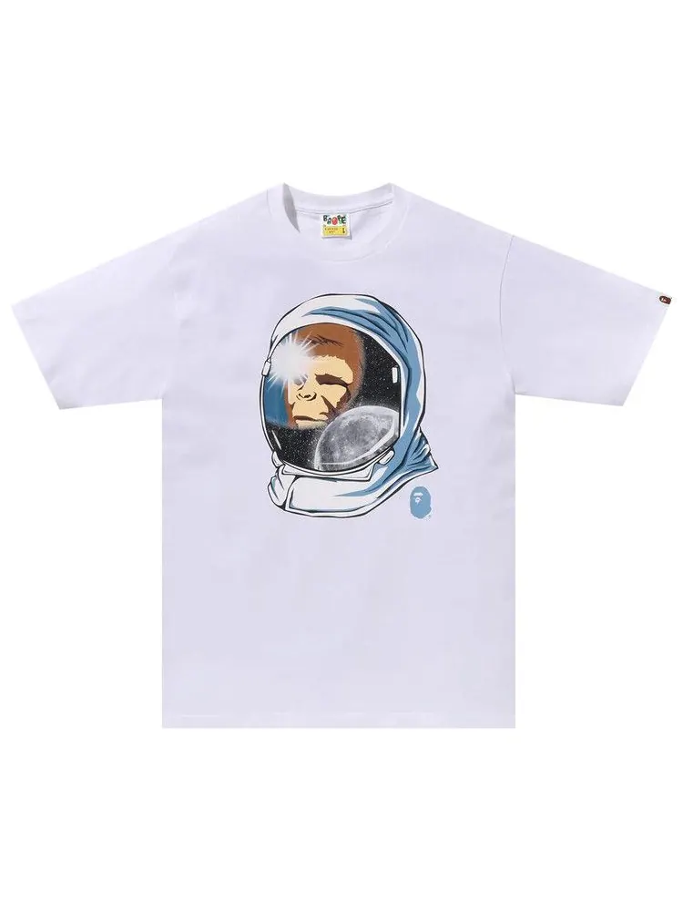 Футболка BAPE Space Ape Tee — изображение 1 из 3, белый