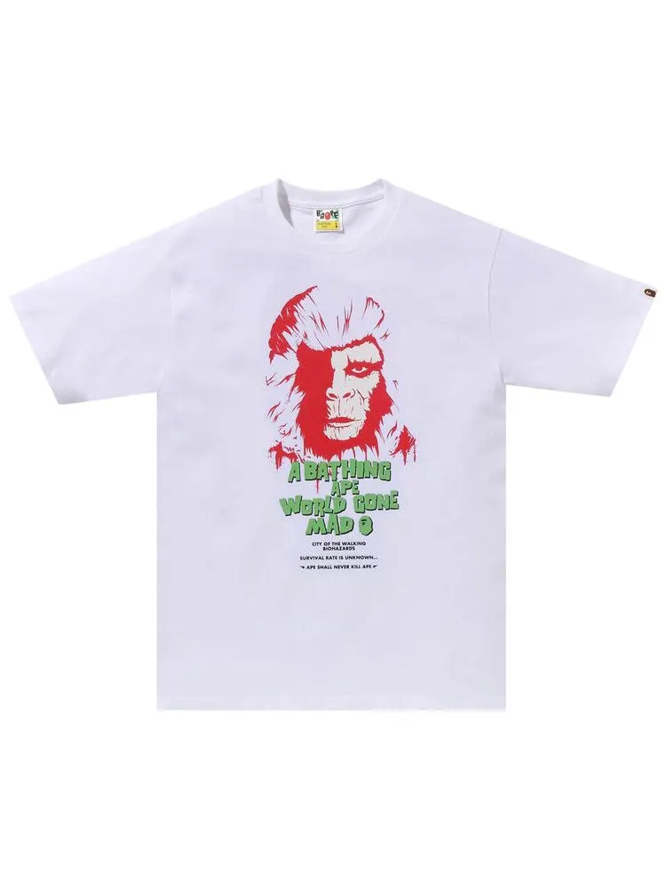 Футболка BAPE Horror Tee #1 — изображение 1 из 3, белый