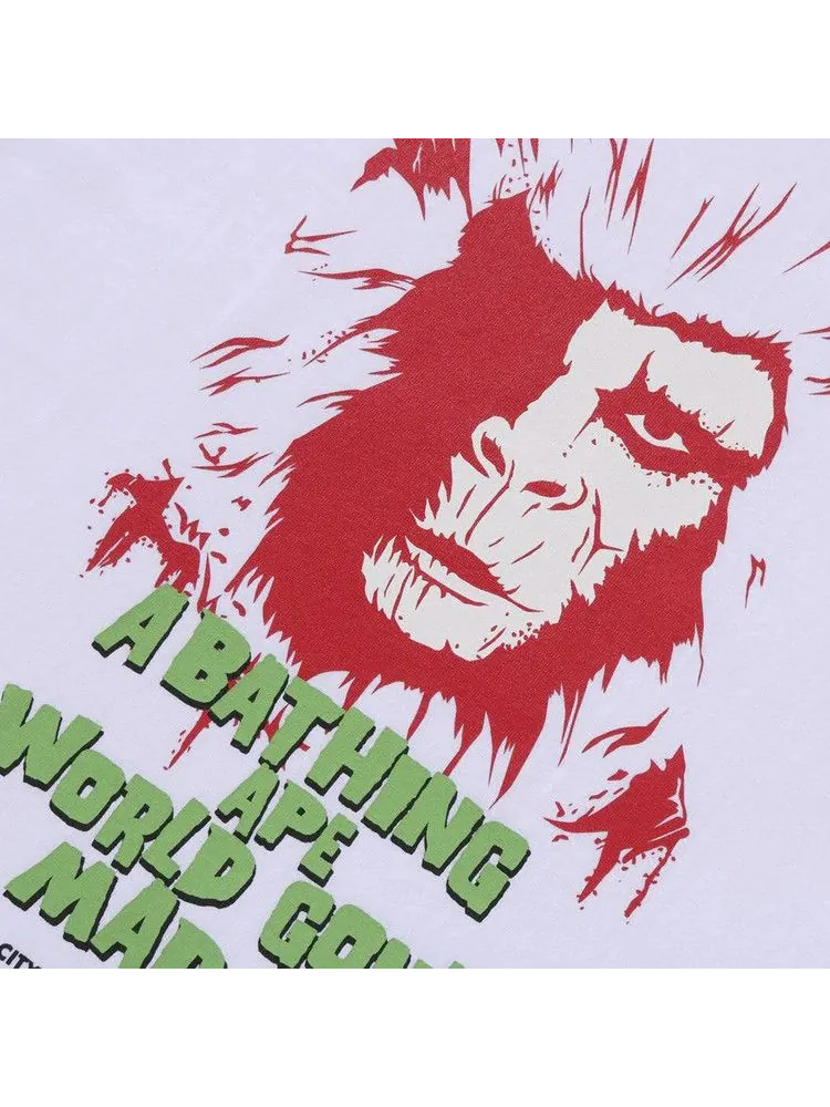 Футболка BAPE Horror Tee #1 — изображение 3 из 3, белый