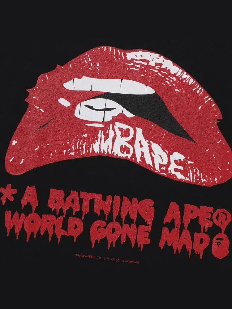 Футболка BAPE Horror Tee #2 — изображение 3 из 3, черный