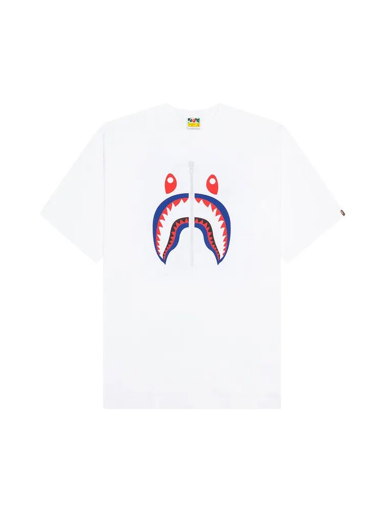 Футболка BAPE Shark Tee Japan — изображение 1 из 3, белый