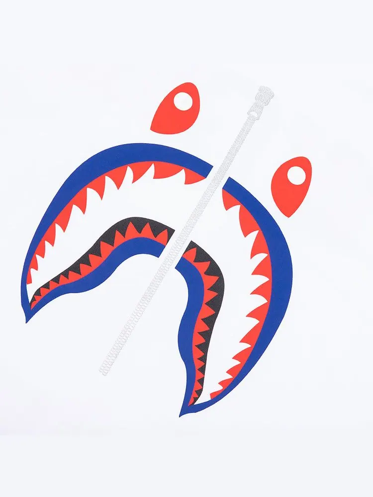 Футболка BAPE Shark Tee Japan — изображение 3 из 3, белый