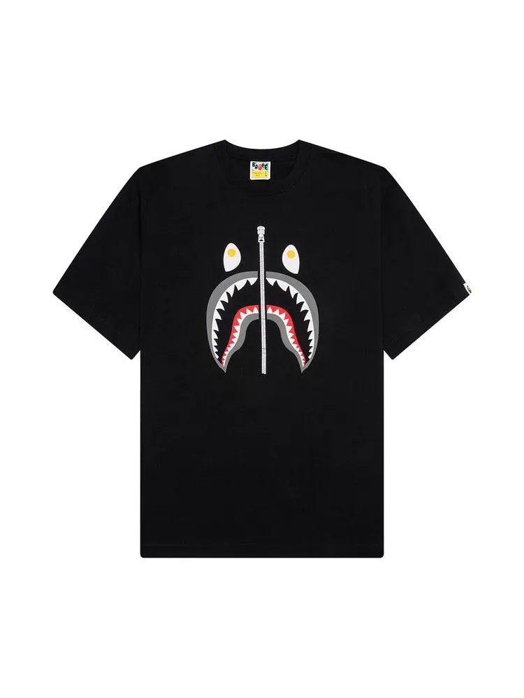 Футболка BAPE Shark Tee Malaysia — изображение 1 из 2, черный