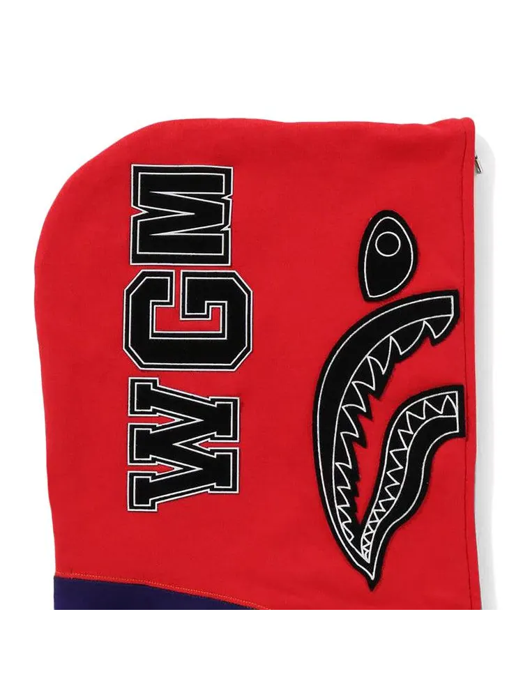 Худи BAPE Shark Full Zip Hoodie US — изображение 3 из 3, темно-синий