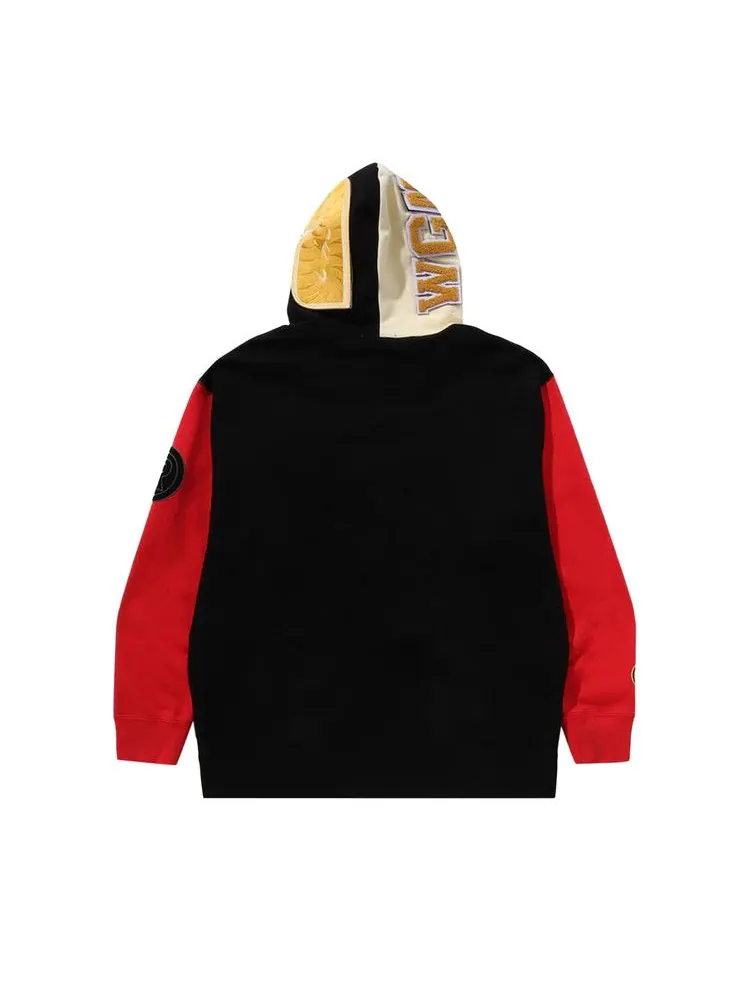 Худи BAPE Shark Full Zip Hoodie China — изображение 2 из 3, черный