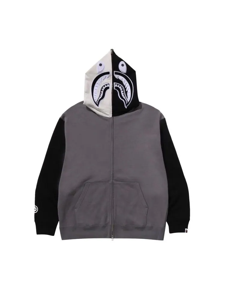 Худи BAPE Shark Full Zip Hoodie #1 — изображение 1 из 4, черный