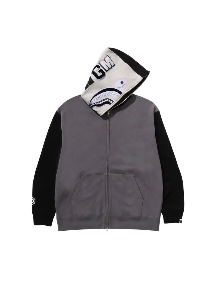 Худи BAPE Shark Full Zip Hoodie #1 — изображение 3 из 4, черный