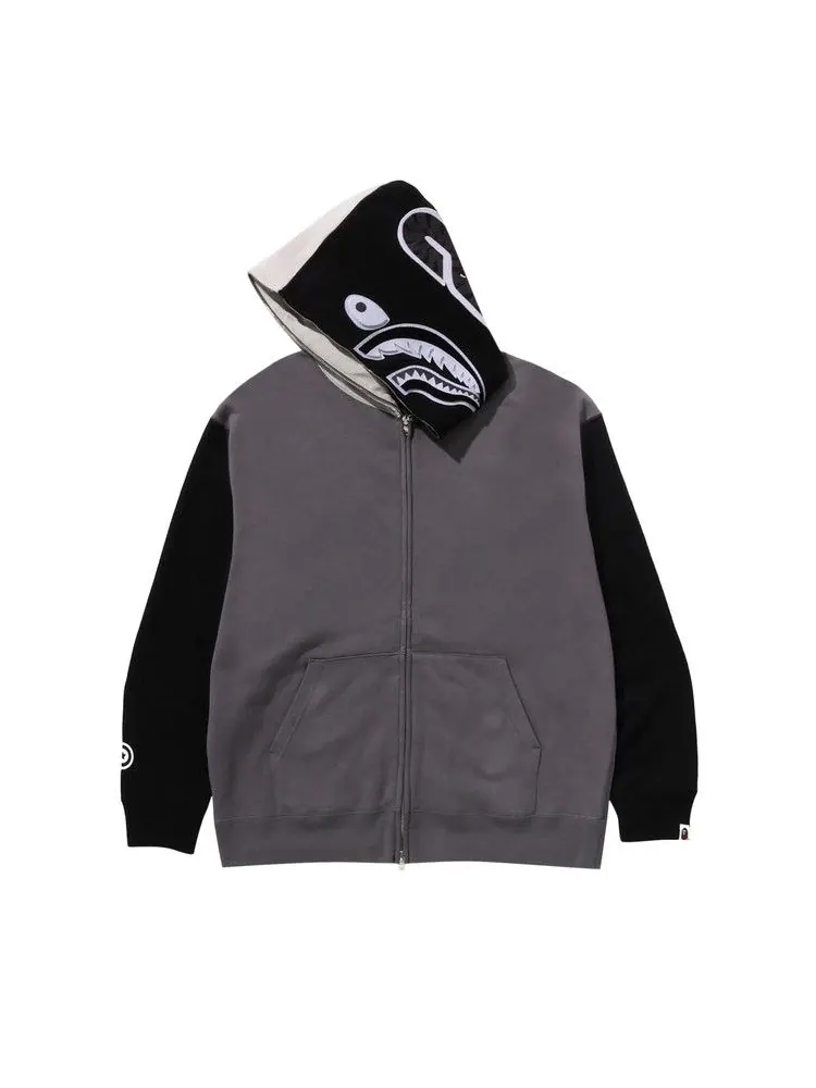 Худи BAPE Shark Full Zip Hoodie #1 — изображение 4 из 4, черный