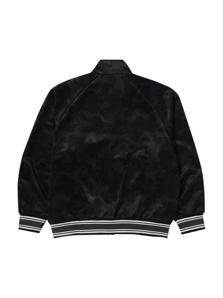 Спортивная куртка BAPE Solid Camo Bathing Ape Logo Relaxed Fit Track Jacket — изображение 2 из 2, черный