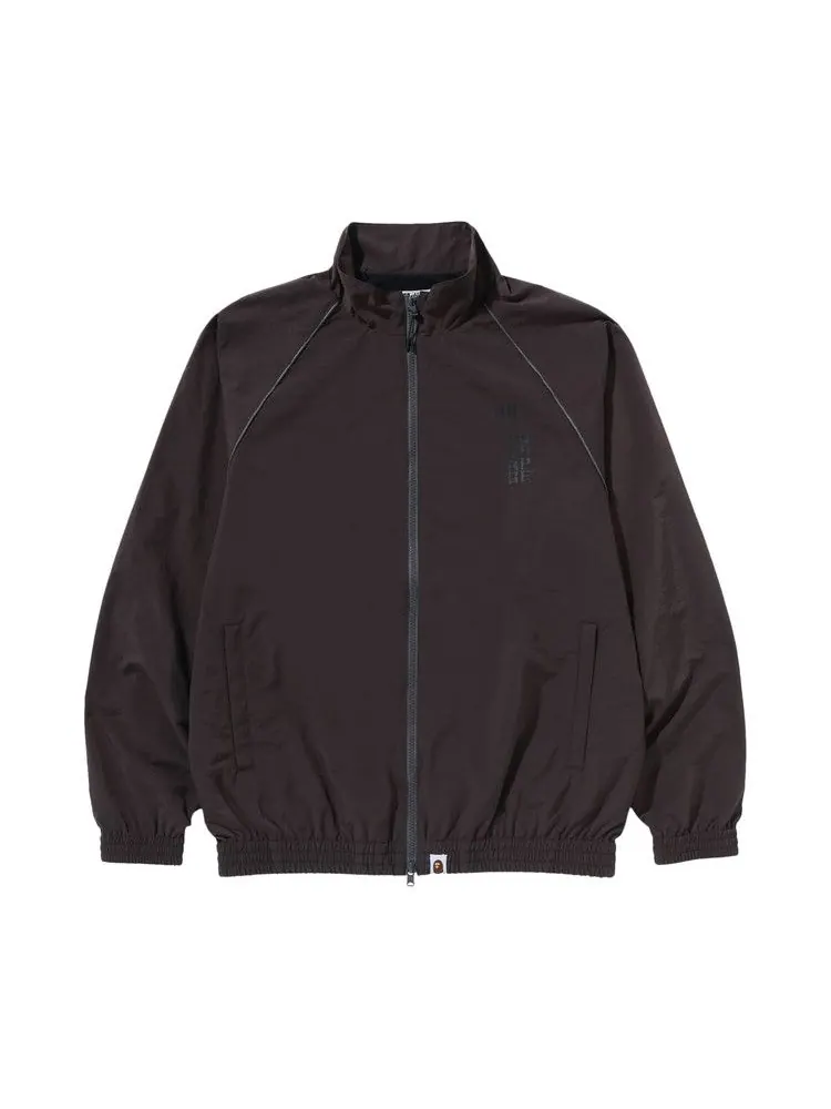 Спортивная куртка BAPE Tiger And Dragon Track Jacket 'Charcoal' — изображение 1 из 2, черный
