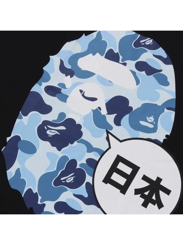Футболка BAPE Japan Big Ape Head Tee — изображение 3 из 3, черный