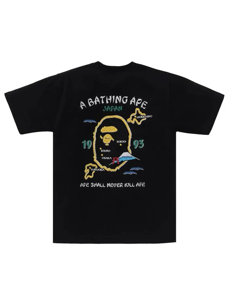Футболка BAPE Japan Souvenir Tee #1 — изображение 2 из 3, черный