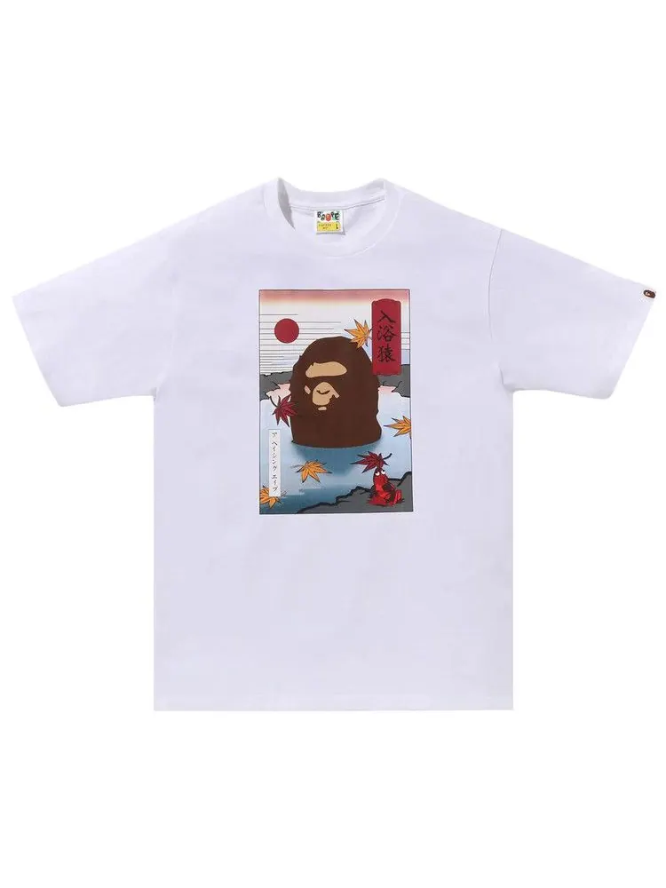 Футболка BAPE Japan Autumn A Bathing Ape Tee — изображение 1 из 1, белый