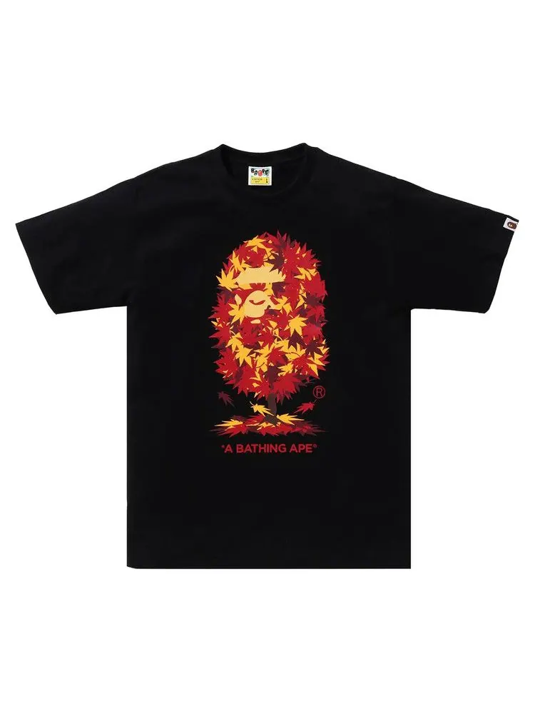 Футболка BAPE Japan Autumn Ape Head Tee — изображение 1 из 1, черный