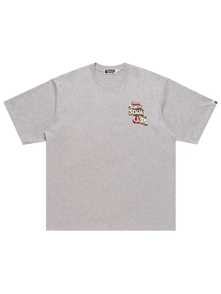 Футболка BAPE x Anti Social Social Club Tee #2 — изображение 1 из 2, серый