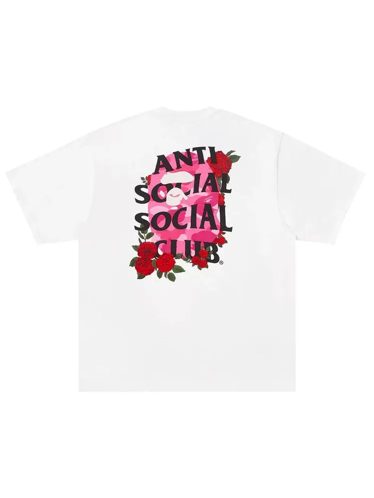 Футболка BAPE x Anti Social Social Club Tee #3 — изображение 2 из 2, белый