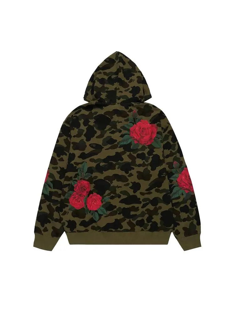 Худи BAPE x Anti Social Social Club Full Zip Hoodie — изображение 2 из 2, зеленый