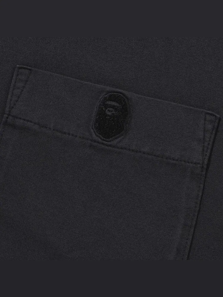 Футболка BAPE Gaement Dye One Point Pocket Tee — изображение 3 из 3, черный